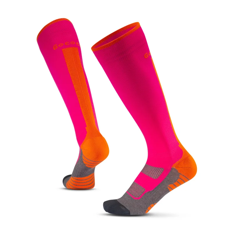 Compression Superior Cerise/Orange