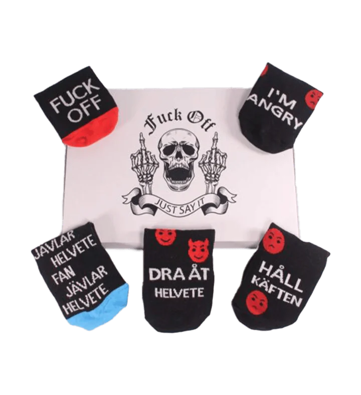 My Angry Socks originallåda
